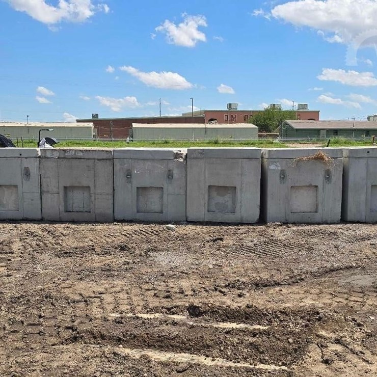 QTY. (6) PRECAST CONCRETE UTILITY VAULTS. 48 INCH