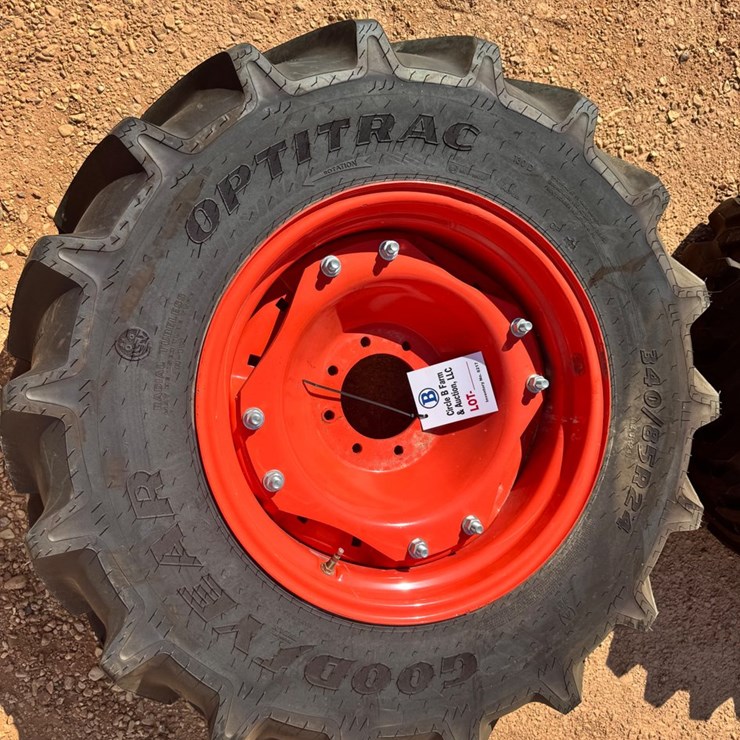 #8217 • Goodyear Optitrac 340/85R24 Tractor Tire