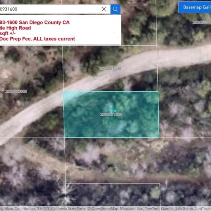 3,484 SQ FT VACANT LOT IN SAN DIEGO CALIFORNIA
