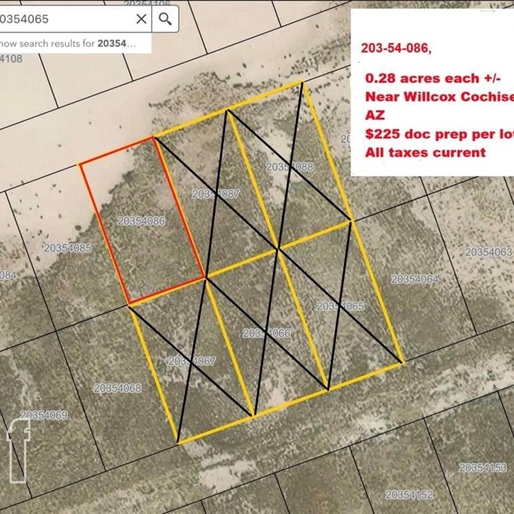 0.25 ACRE VACANT LOT IN COCHISE COUNTY ARIZONA