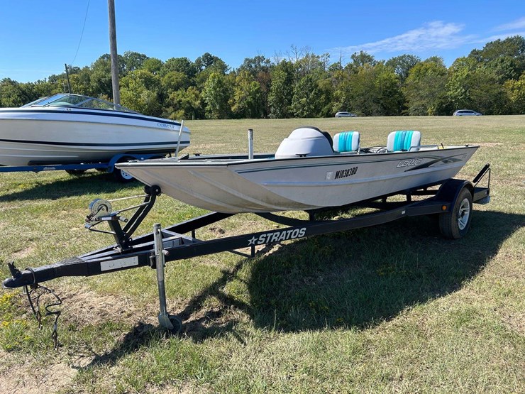 1998-lowe-170-aluminum-bass-boat-w/-trailer-image-1