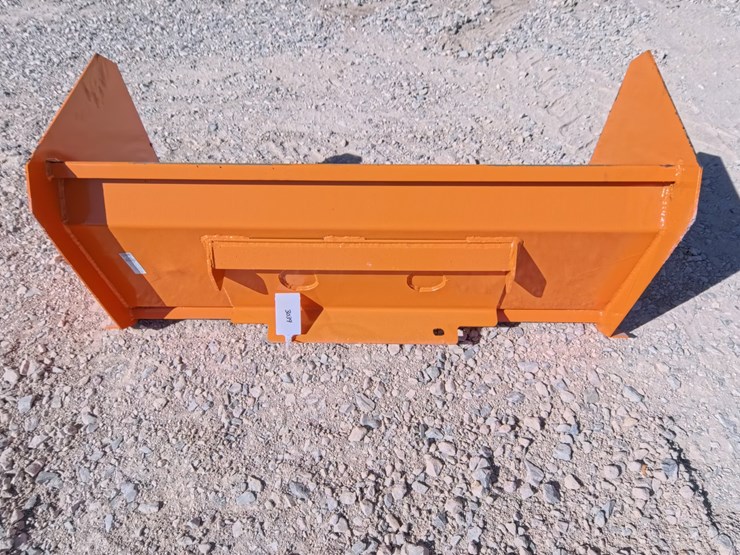 #3040-•-new-48-inch-snow-pusher-(mini-skid-steer-quick-attach)-image-2
