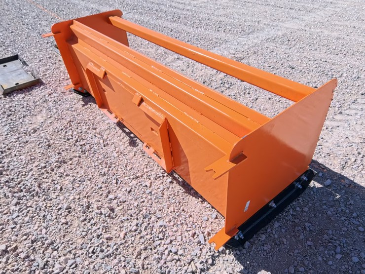 #3087-•-new-sid-steer-quick-attach-8ft-snow-blade-with-pull-back-blade-image-12