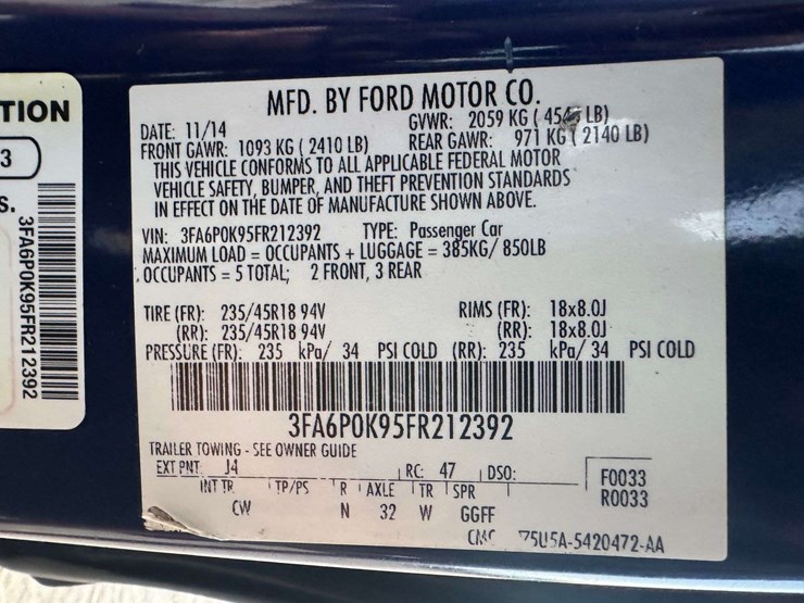 2015-ford-fusion-titanium-4dr-sedan---188,983-miles-image-28