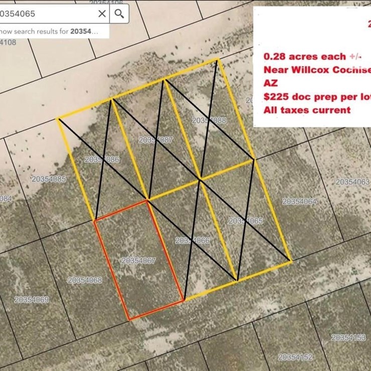 0.25 ACRE VACANT LOT IN COCHISE COUNTY ARIZONA