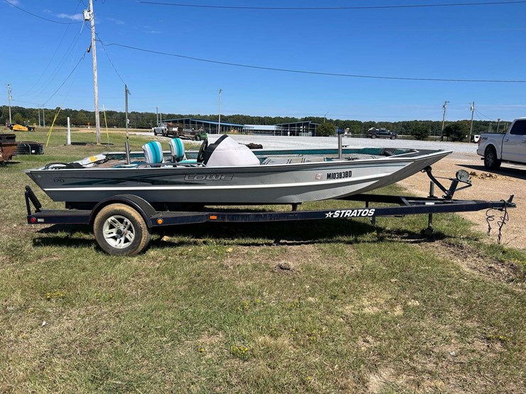 1998-lowe-170-aluminum-bass-boat-w/-trailer-image-4