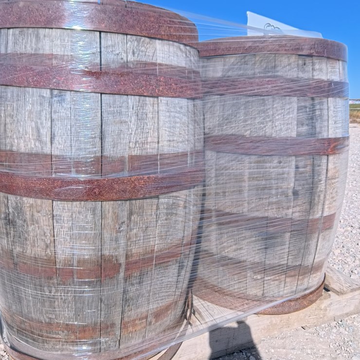 #2068 • 53 Gallon Whiskey Barrels (4 Count)