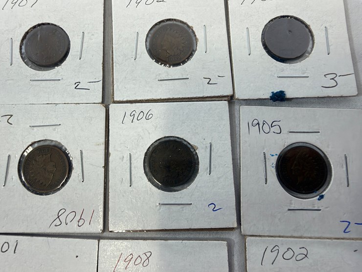 #40144-•-(20)-1901-1908-indian-head-pennies-image-8