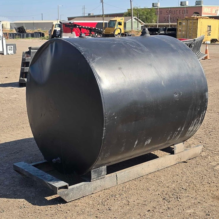 350 GALLON SKID-MOUNTED FUEL STORAGE TANK