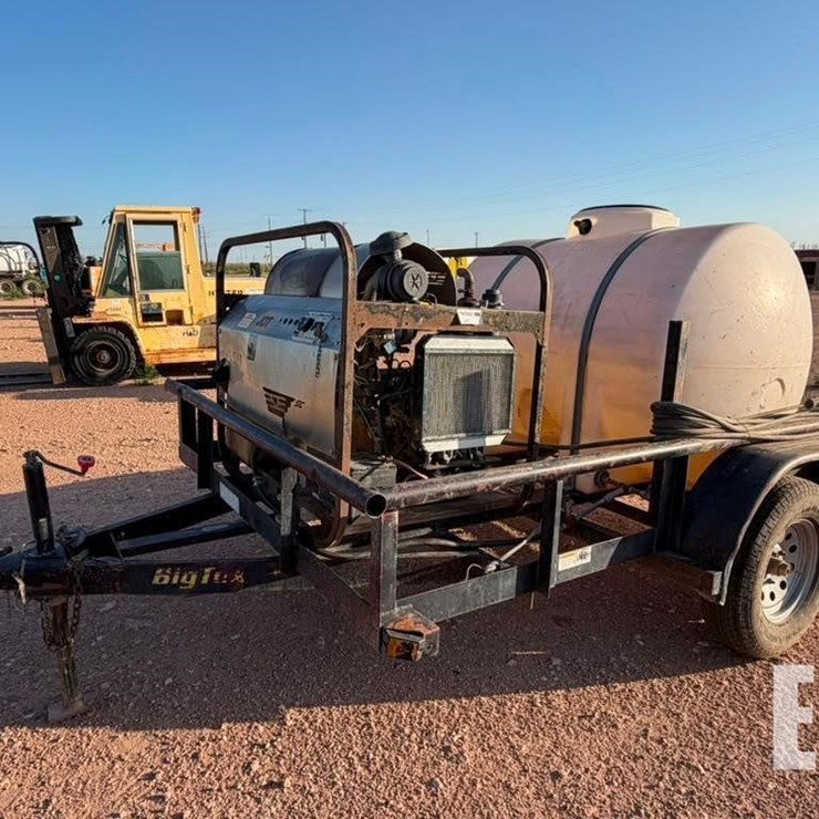 2012 BIG TEX 70SP-12A 12 FOOT TRAILER W/ MOUNTED P