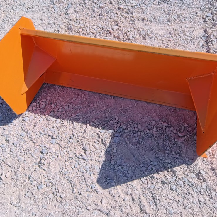 #3040 • NEW 48 Inch Snow Pusher (Mini Skid Steer Quick Attach)