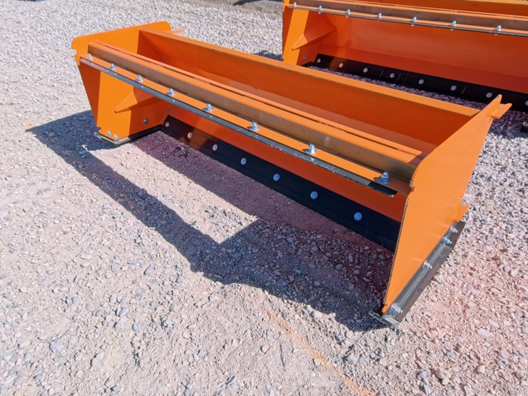 #3087-•-new-sid-steer-quick-attach-8ft-snow-blade-with-pull-back-blade-image-8