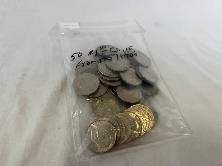 #40135-•-(50)-1970s-dollar-coins-image-2