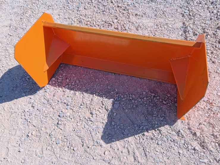 #3039-•-new-48-inch-snow-pusher-(mini-skid-steer-quick-attach)-image-1