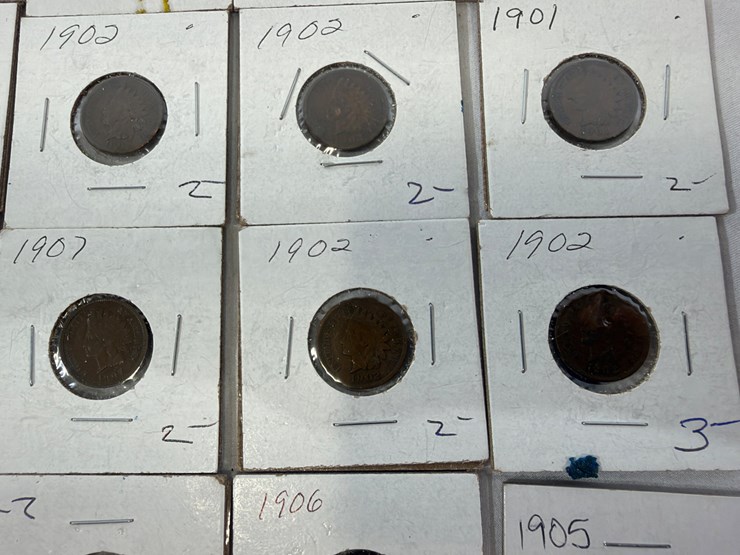 #40144-•-(20)-1901-1908-indian-head-pennies-image-9