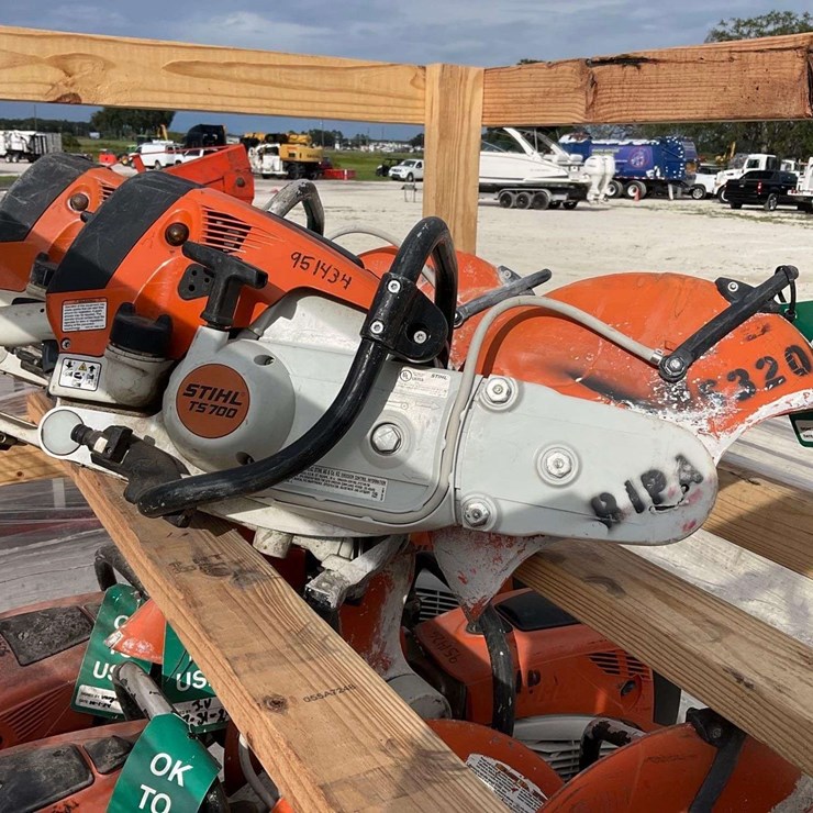 Lot of 18 Stihl TS700 Chop Saws