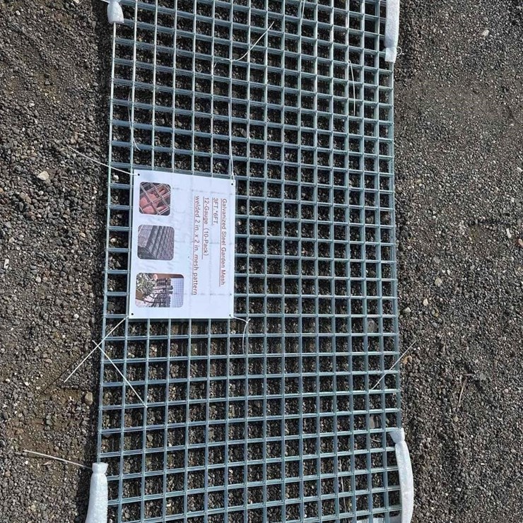 GALVANIZED STEEL GARDEN MESH