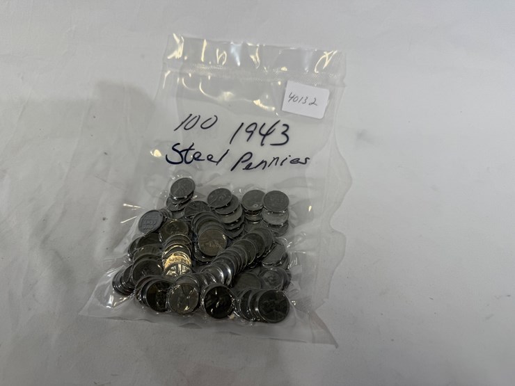 #40132-•-(100)-1943-steel-pennies-image-1