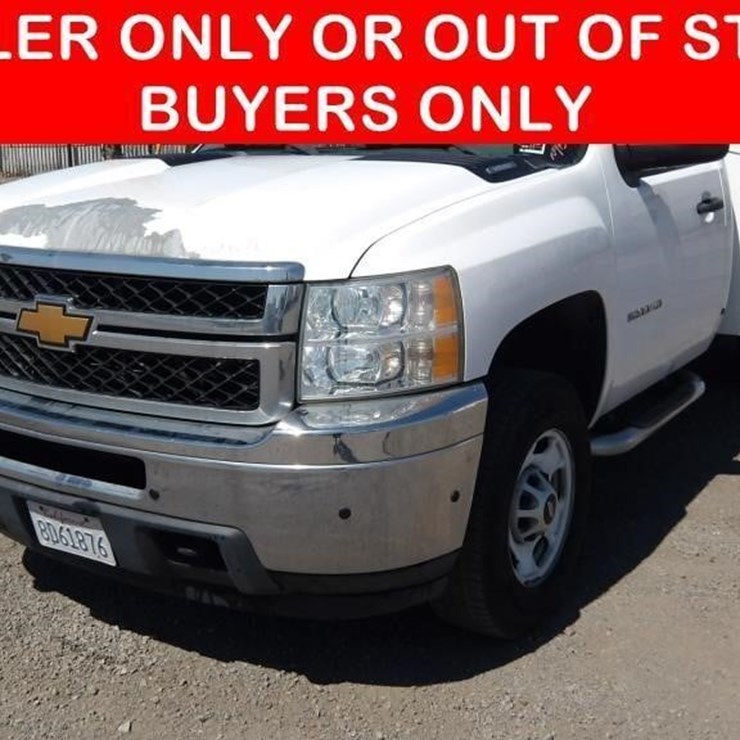 2013 Chevrolet Silverado Utility Truck