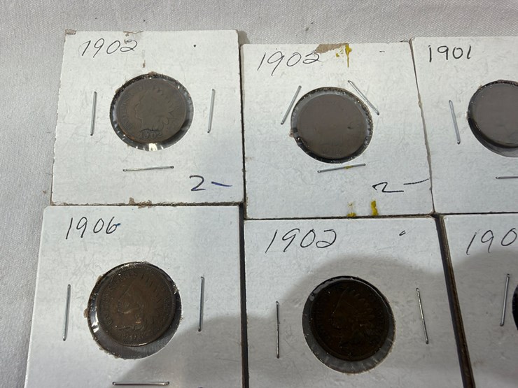 #40144-•-(20)-1901-1908-indian-head-pennies-image-3