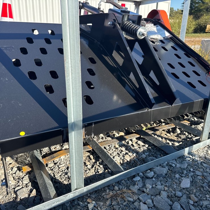 #60 • Skid steer landscape rake