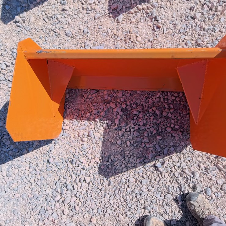 #3042 • New 40 Inch Snow Pusher (Mini Skid Steer Quick Attach)
