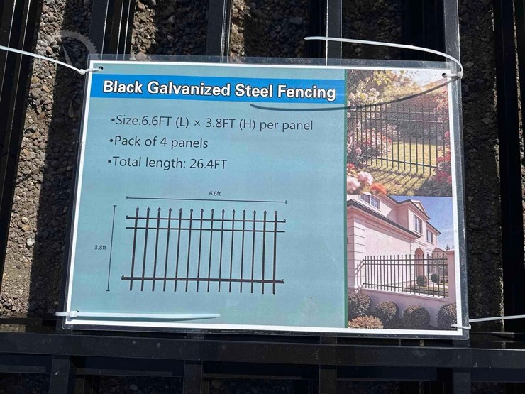 (4)-panel-black-galvanized-steel-fencing-image-2
