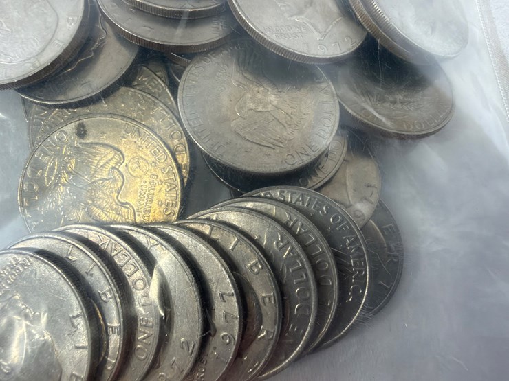 #40135-•-(50)-1970s-dollar-coins-image-5