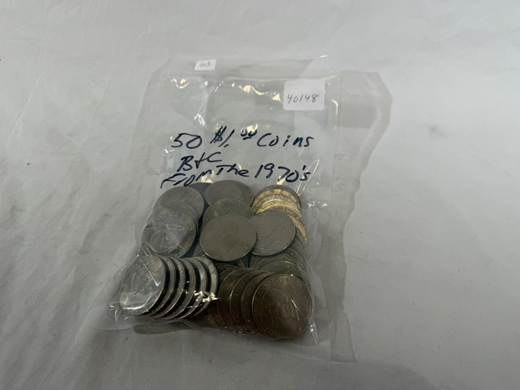 #40148-•-(50)-1970s-bicentennial-dollar-coins-image-1