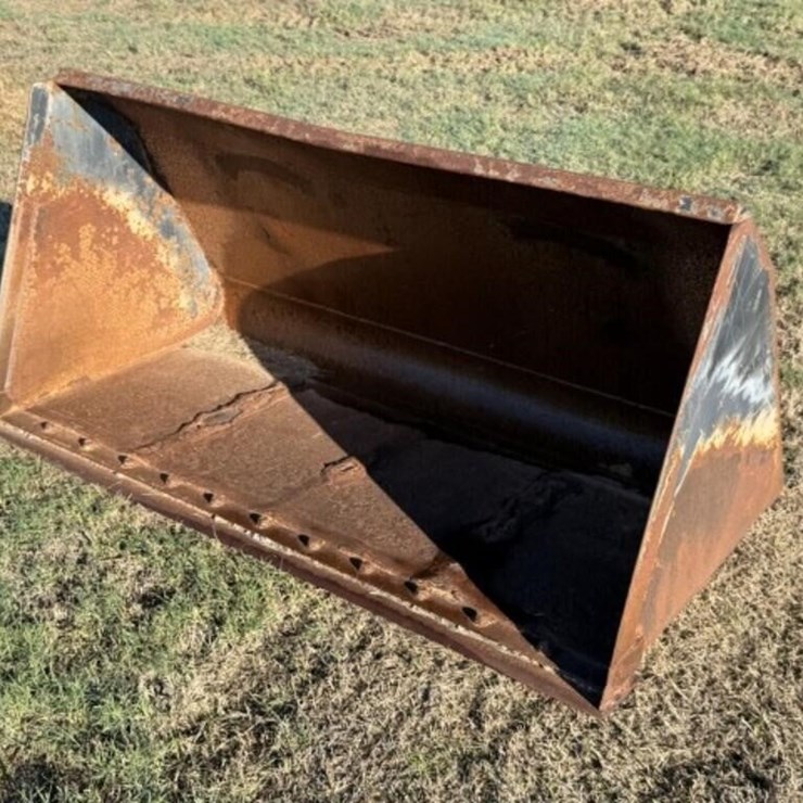 6 Ft Skid Steer Scoop Bucket