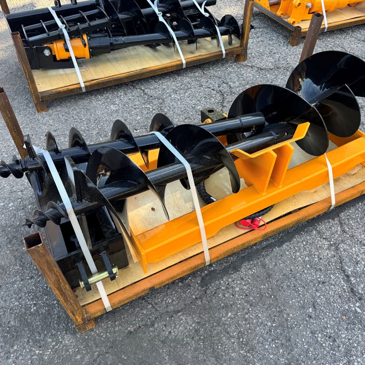 Future Skid Steer Loader Auger w/ Two Rods