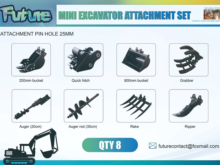 qty-(8)-excavator-attachment-...-see-description-image-1