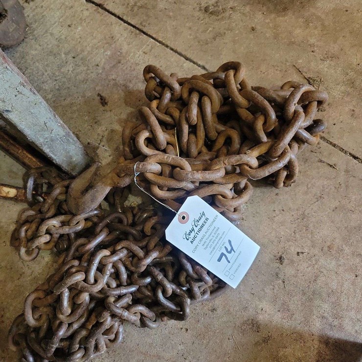 Heavy Duty Metal Tow Chain with Hook