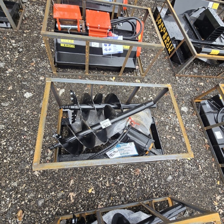 Mower King Skid Steer Auger