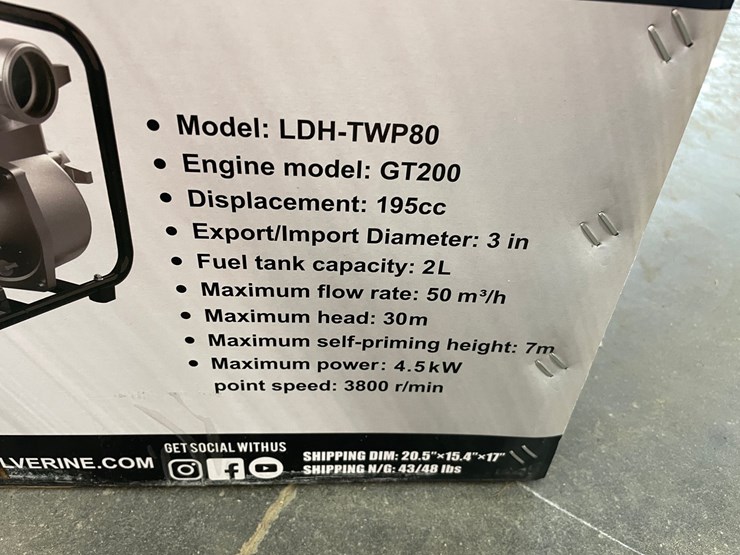 #2085-•-landhero-ldh-twp80-water-pump-image-7