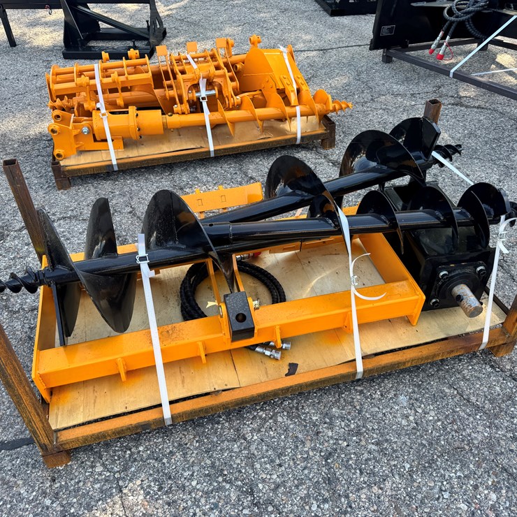 Future Skid Steer Loader Auger w/ Two Rods