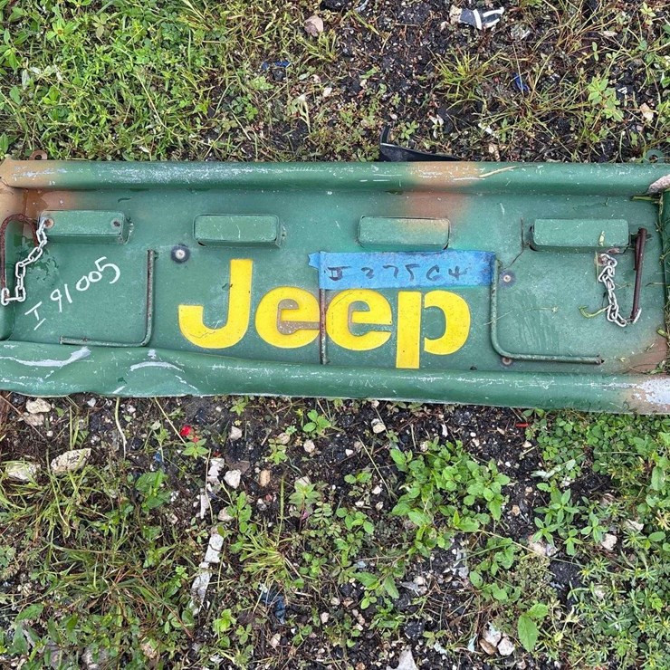 Decorative Metal Jeep Tailgate