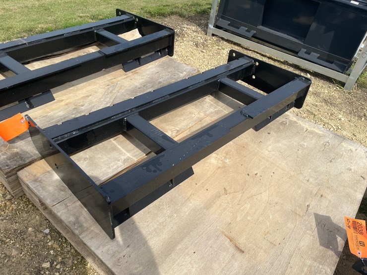 #2037-•-wolverine-skid-steer-pallet-fork-frame-attachment-image-1
