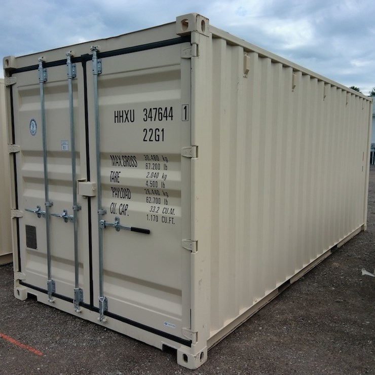 8'X20' SHIPPING CONTAINER