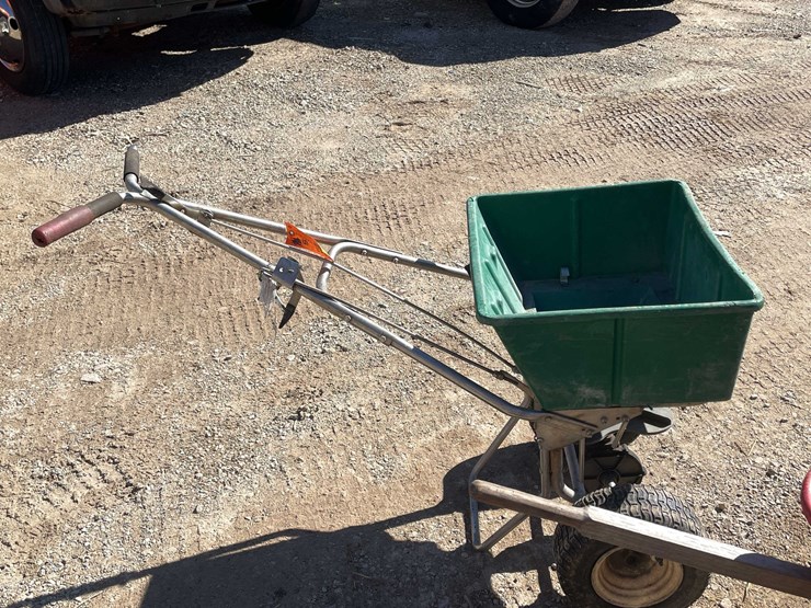 #1843-•-poly-seed-spreader-and-yardworks-metal-wheelbarrow-image-9