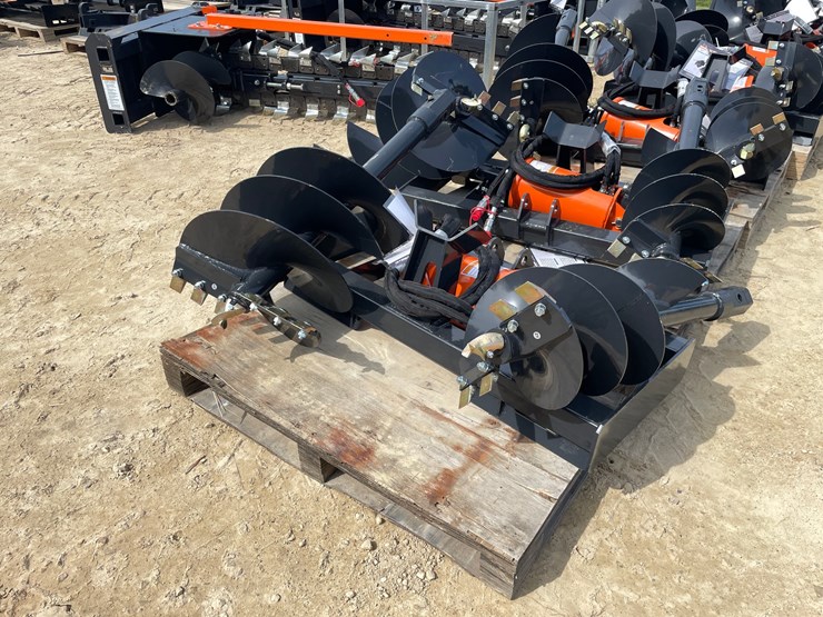 #2052-•-wolverine-skid-steer-auger-drive-and-bit-attachment-image-1