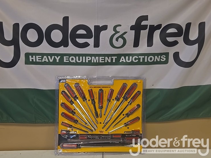 unused-20-pc-professional-sears-type-screwdriver-set-image-1