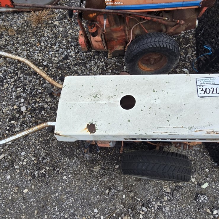 Gravely convertible walk behind tractor