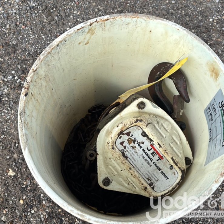 Jet 1 1/2 Ton Chain Hoist 5-90 Series