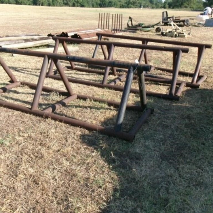 Pipe Racks, 10' x 4" (3 Racks per set)