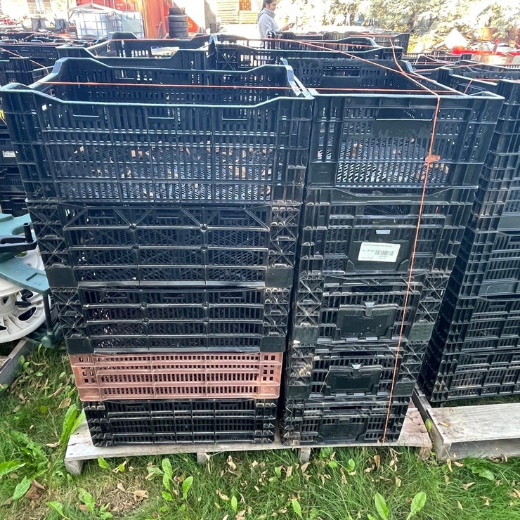 #3223 • Pallet of Stackable Poly Crates