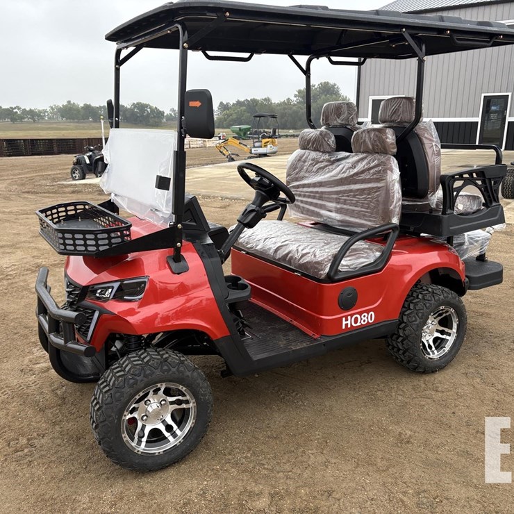 2026 HQ80 GOLF CART #1 (RED) 10095