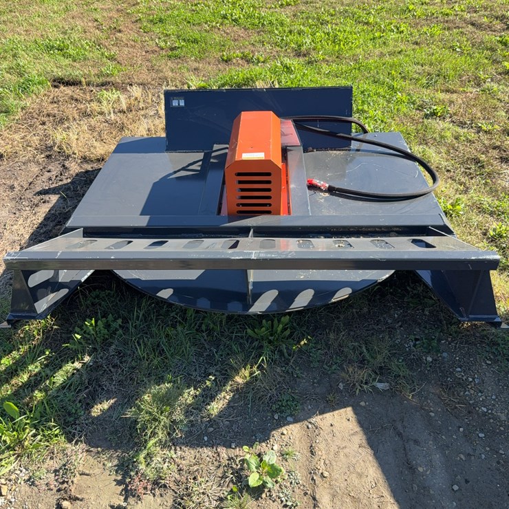 Unused 2026 Skid Steer Brush Cutter Attachment
