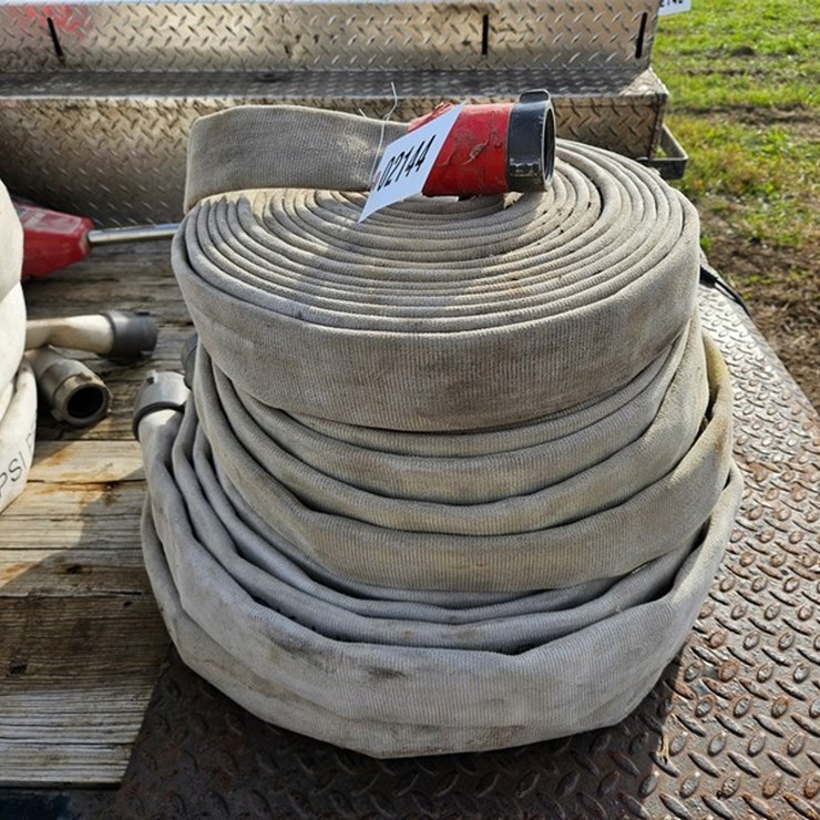 #2144 • Stack Of 1-3/4" Water Hoses