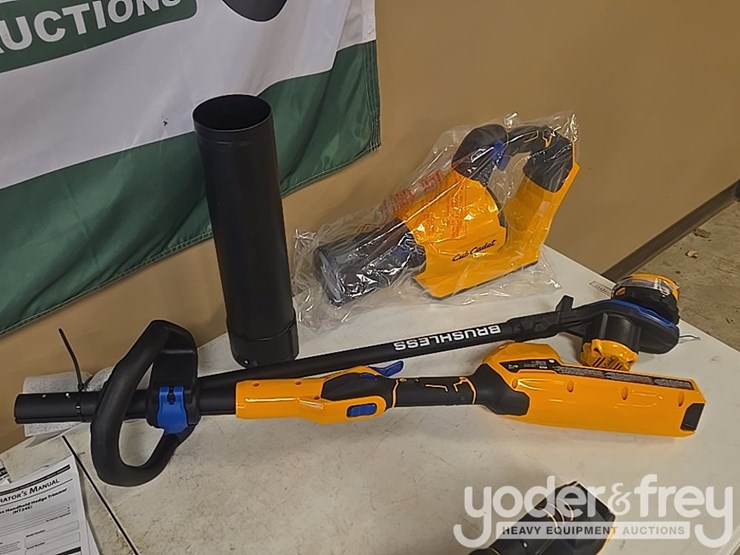 unused-6-pc-cub-cadet-tool-kit-c/w-ht24e-hedge-trimmer,-cs160e-cordless-chainsaw,-lb600e-leaf-blower,-st16e-string-trimmer,-battery-image-6